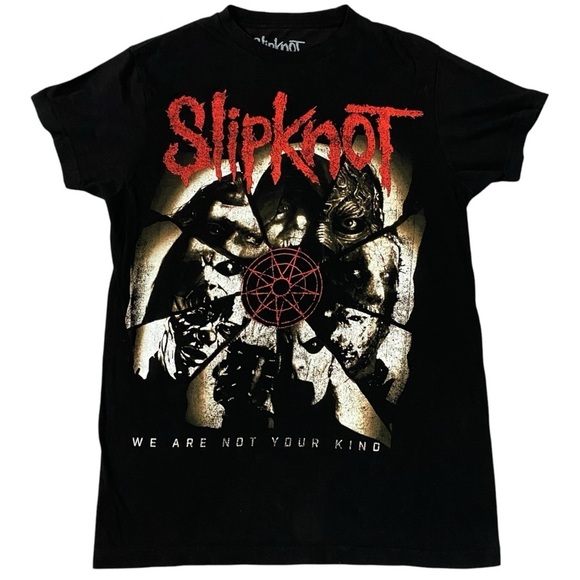 Slipknot We Are Not Your Kind Split T Shirt Tee Size Medium Metal Band Tee - Picture 1 of 6